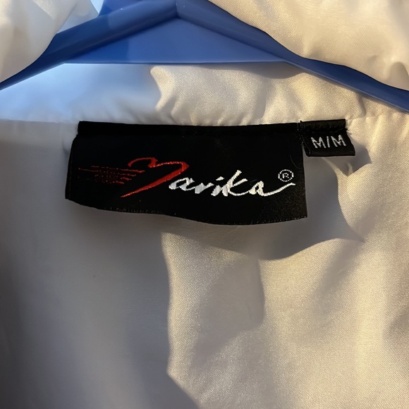 Mario’s Windbreaker Blue and White In great condition Size Medium - Picture 2 of 3